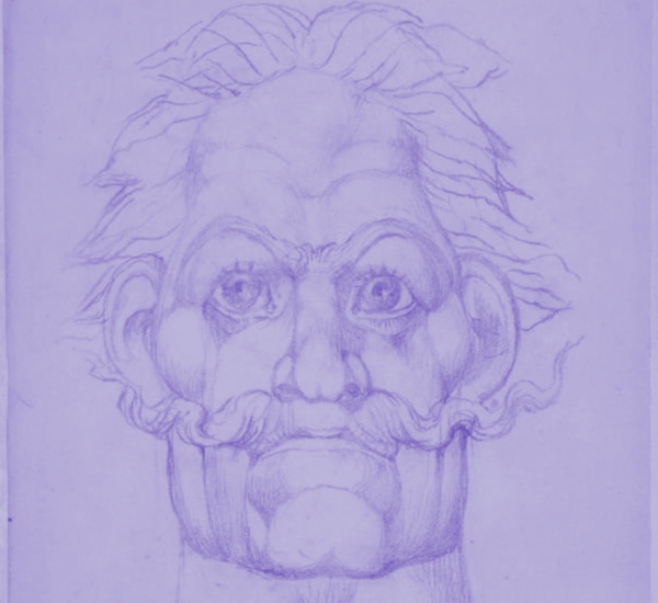 William Blake's Visionary Head of Caractacus