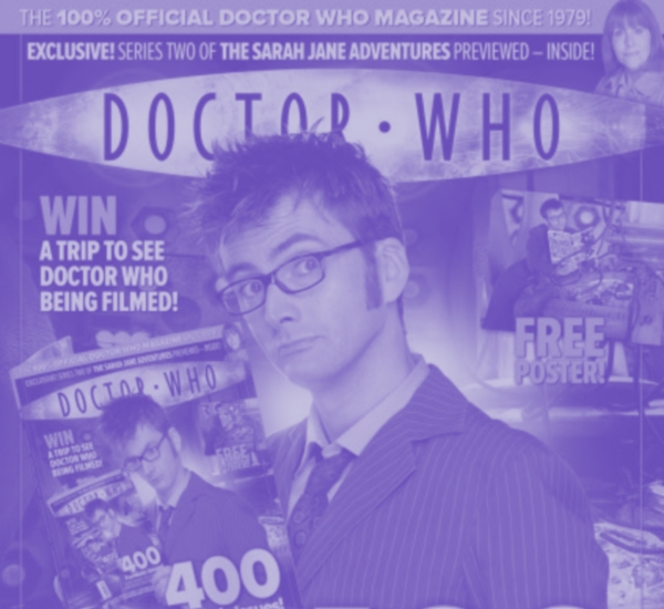 Cover of Doctor Who Magazine Issue 400