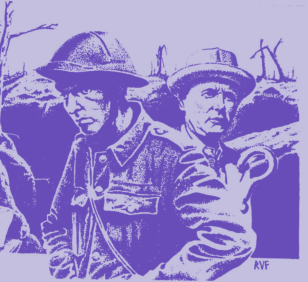 Image by Richard Farrell accompanying Front Line