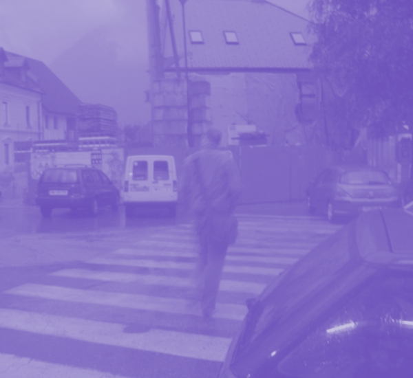 Image of Dale Smith in the rain