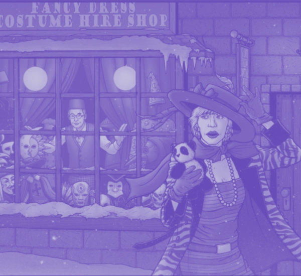 The cover of The Perennial Miss Wildthyme, by Paul Hanley