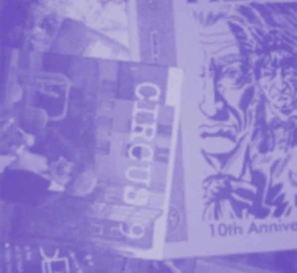 Covers of various issues of Myth Makers