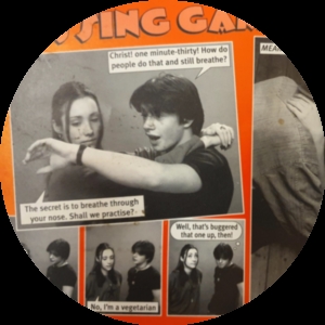 Flyer for The Kissing Game