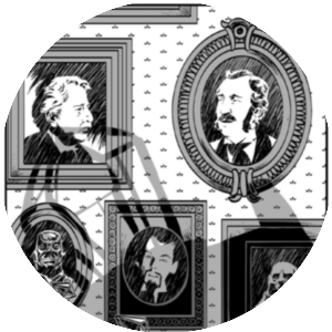 Artwork for the League of Extraterrestrial Gentlemen, by D'Israeli