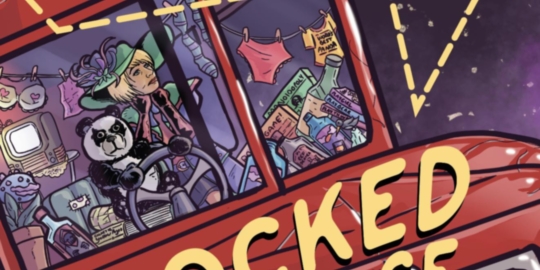 Cover of Locked in Space by Jon Wesley Huff