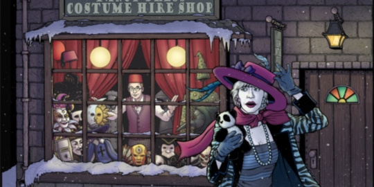 The cover of The Perennial Miss Wildthyme, by Paul Hanley