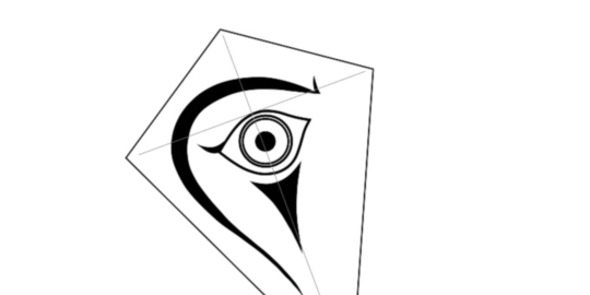 Kite motif by Cody Schell